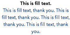 This is fill text. This is fill text, thank you. This is fill text, thank you. This is fill text, thank you. This is fill text, thank you. 