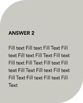  ANSWER 2 Fill text Fill text Fill Text Fill text Fill text Fill Text Fill text Fill text Fill Text Fill text Fill text Fill Text Fill text Fill text Fill Text Fill text Fill text Fill Text 